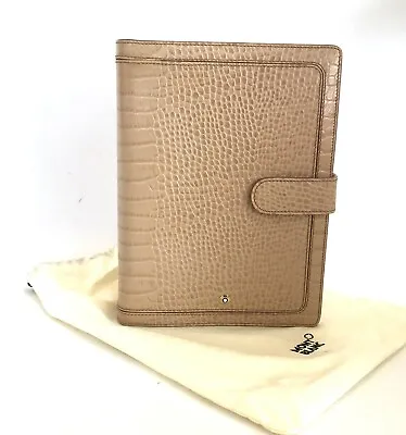 Montblanc Personal Size LA VIE DE BOHEME Leather Notebook Notepad 112069 • $351.01