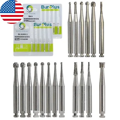 Wave Dental Carbide Burs Surgical Bur Latch 2.35mm RA SURG 2 4 6 8 Contra Angle • $229.49