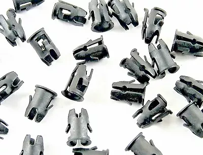 $9.95 • Buy Emblem & Trim Barrel Clips Tubular Nuts Fit 3/16  Hole- 1/8  Stud (Qty-25) #218