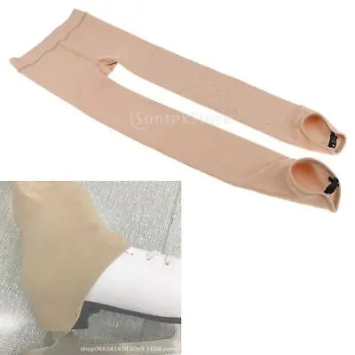 £25.32 • Buy Ice Figure Skating Tights Over Boots/ Footless  Thermal Compression Pants