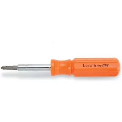 Lutz 26030 6-in-One Screwdriver By Gorilla Glue (Orange) • $10.34