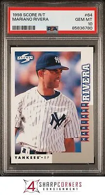 1998 Score Rookie Traded #64 Mariano Rivera Yankees Hof Psa 10 B3835202-780 • $28.99