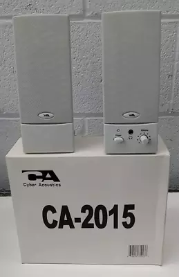 Cyber Accoustics Desktop Computer Speakers Ca-15 • $10