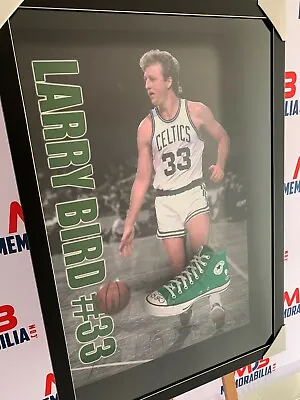 Larry Bird Signed Green Converse Shoe RARE Beckett Bird Authentication Boston  • $1995