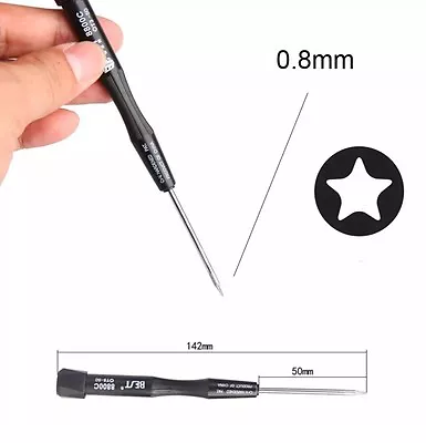 BEST 5 Point Pentalobe Star 0.8mm P2 Screwdriver IPhone XS 8 7 6 5 SE 11 12 13 P • $6.95