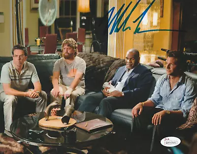 Jsa Mike Tyson Iconic Hangover Movie Signed Photo Autograph Coa Certified Boxing • £129.99