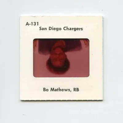#TN28299 BO MATHEWS RB 1975 Rare Football TV Slide • $8.95