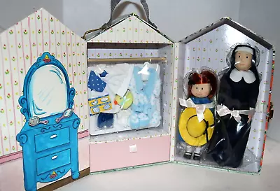 Madeline Play Set Eden Toys FAO Schwarz Exclusive Trunk Madeline Miss Clavel • $130.46