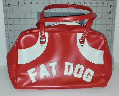 Unique Red  FAT DOG  Mini Bag. By Lee Hyun Woo. • $45.95