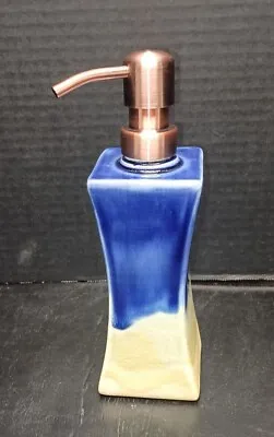 Retro Style Ceramic Glazed Hand Soap / Lotion Dispenser K Robinson Creations • £17.37