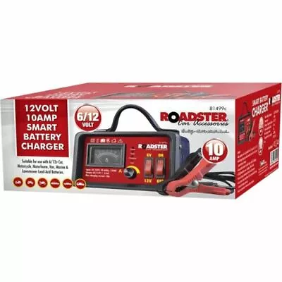 £25.60 • Buy 6/12v Volt10amp Automatic Intelligent Battery Charger Smart Trickle Fast Car Van