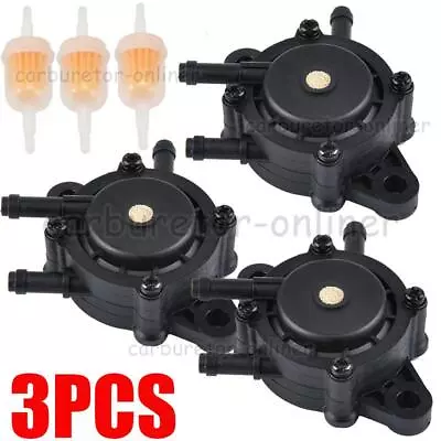 3pcs GAS VACUUM FUEL PUMP FOR KOHLER 17-25 HP SMALL ENGINE LAWN MOWER TRACTOR • $13.99