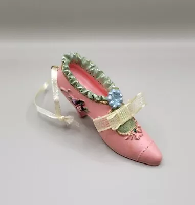 Beautiful Pink Victorian Shoe  Christmas Tree Ornament • $9.90