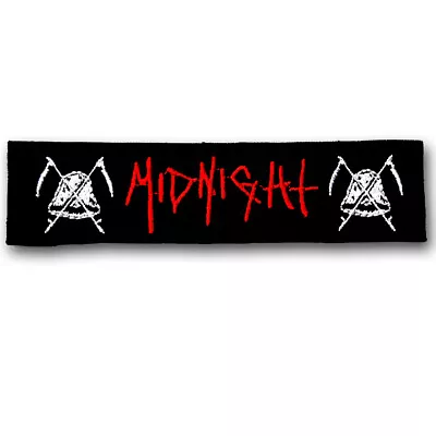 Midnight Patch Embroidered Black Metal Band Emperor 1349 Darkthrone Gorgoroth • $3.25