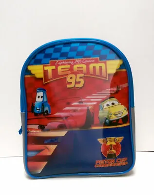 Disney Cars Lightning McQueen Mini Backpack Lenticular School Toddler Kids Bag • $17.95