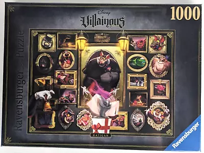 Disney Villainous Ratigan 1000pc Ravensburger Jigsaw Puzzle 165216 • $34.99