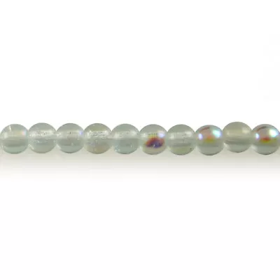 Alexandrite AB - 100 3mm Round Czech Glass Pressed Druk Beads • $2.19