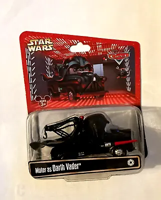 Disney Pixar CARS Star Wars Weekends 2013 MATER As DARTH VADER !  N.I.P! • $20.99