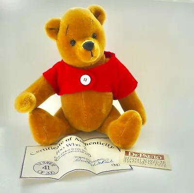 1992 LE Mohair 14  WINNIE The POOH Artisan Dorothy DePaulo Jointed TEDDY BEAR • $148