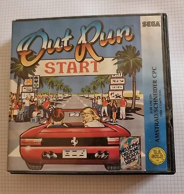 OutRun 1986 - Amstrad CPC Disc Complete With Manual & Soundtrack • $119