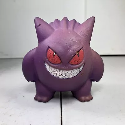 Vintage 1999 Pokemon Gengar Squeeze Squish Stress Ball Toy Nintendo Purple 3.5  • $51.29