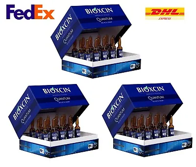 $89.95 • Buy 3x Bioxcin Quantum BIO-ACTIV Anti Hair Loss Serum - Total Of 45 X 6ml 