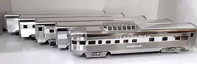 Lionel~o Ga~santa Fe   Super Chief   Extruded Alum ~ 5 Car Set~#6-19109-19113 • $399.99