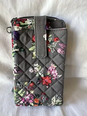 Vera Bradley RFID Smartphone Wallet Wristlet HOPE BLOOMS • $25