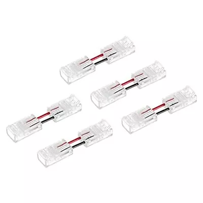 2-Pin RGB LED Light Strip Connectors 8mm Solderless Adapter Terminal Extensio... • $15.29