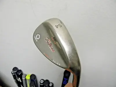 Titleist Vokey Sm4 Chrome Gap / Sand Wedge 54* 8* Bounce Nice Winn Dri Tac Grip • $39.99