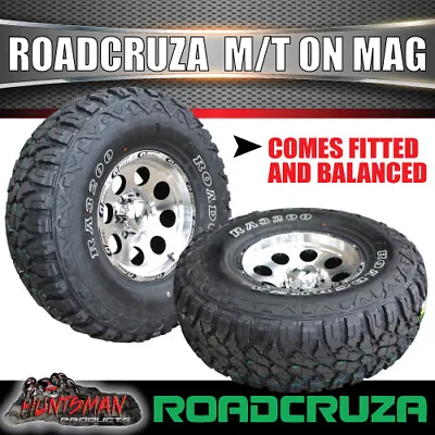 16x8 GT Alloy Mag Wheel & 265/75R16 Roadcruza Mud 4wd Tyre 265 75 16 123Q Tire • $380