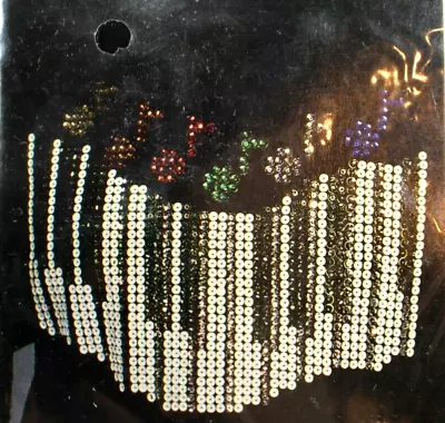 Vintage Sequin Art Kit Musical Notes Piano Keys Distlefink Designs #33223 • $6.89