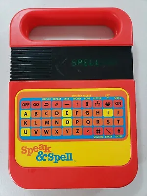 Vintage Speak & Spell Electronic Learning Game By Kahootz #09624 Tested & Works • $8.50