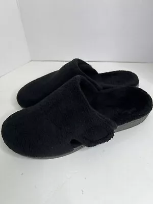 Vionic Orthaheel 26 Gemma Black Orthotic Slippers Slip On Mules Women’s US 10 • $35.73