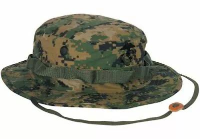 Marine Corps Boonie Hat Usmc Digital Woodland Camouflage Xl 7 3/4 Usa Made   • $31.95