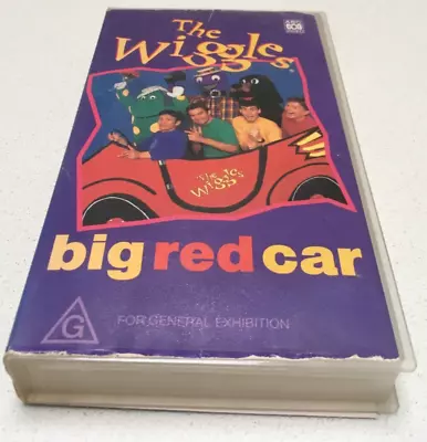 The Wiggles Big Red Car VHS Video Tape Year 1995 • $29