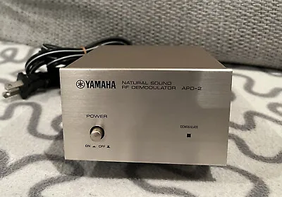 Yamaha APD-2 Laserdisc AC3RF Demodulator Japan 100V Mint And TESTED • £243.28