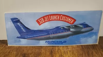 Skyway 328 Jet Sticker  Fairchild Aerospace Midwest Express Connection • $12.99