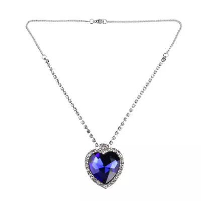 Necklace Alloy Professional Heart Shaped Necklace For Women • $8.36