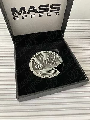 Mass Effect The Fall Of Earth Reaper Attack Challenge Coin Figure N7 Box • $31.99