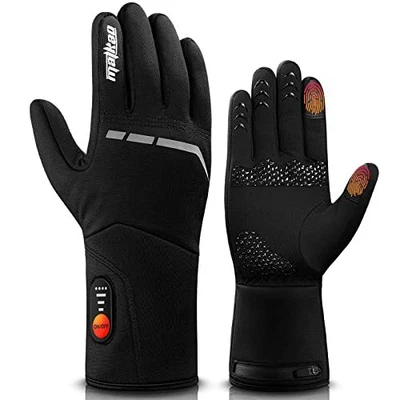 $64.59 • Buy Heated Gloves Liners For Women Men Rechargeable Battery Thin Heated Work Glov...