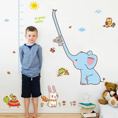 $14.99 • Buy Height Chart For Kids-Wall Decals-Kids Measure Growth Wall Stickers Baby Nurse