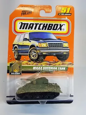 Matchbox M4a3 Sherman Tank #51 • $8