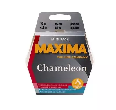 Maxima Chameleon Fishing Line 100m Spool NEW Coarse Fishing Original Best Seller • $6.30