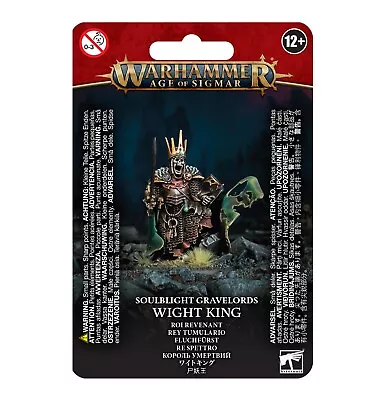 Wight King With Baleful Tomb Blade Deathrattle Blister Warhammer AOS NIB • $16.82