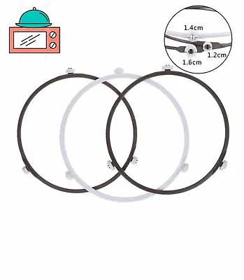 Universal Microwave Oven Bracket Turntable Circle Tray Rotating Ring Roller Part • £6.99