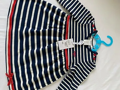 Jasper J Conran Girls Babys Navy Stripe Dress • £9.75