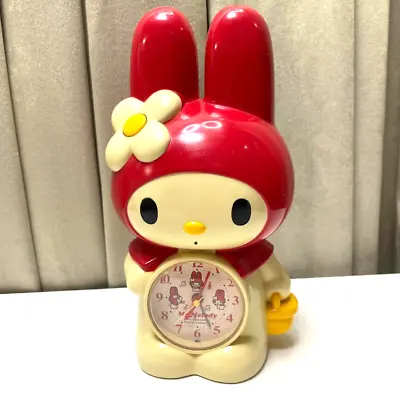 My Melody Talking Alarm Clock 1998 Vintage Heisei Retro Rare Kawaii From Japan • $155