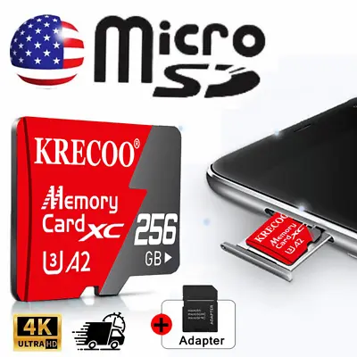 Micro SD Card 128GB 256GB Ultra Class 10 SDXC SDHC Memory Card Wholesale Lot • $4.13