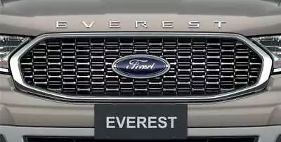 2021 FORD EVEREST Chrome Front Grille Honey Comb W/ Silver HOOD Alphabet Genuine • $780.76